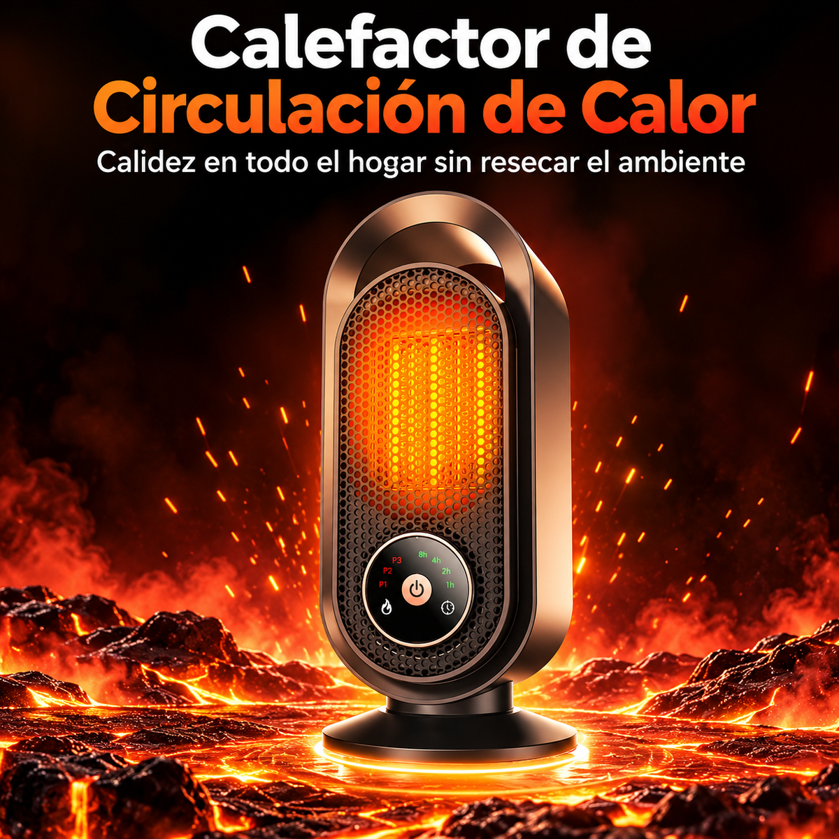 Calefactor de aire 1000W