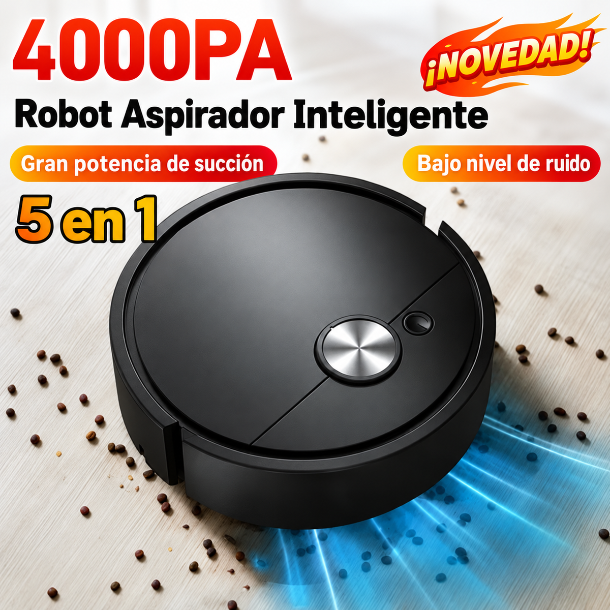 Home – robot aspirador y mopa autonomo