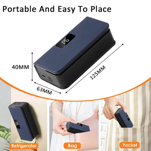 Mini – Sellador de bolsas recargable portátil